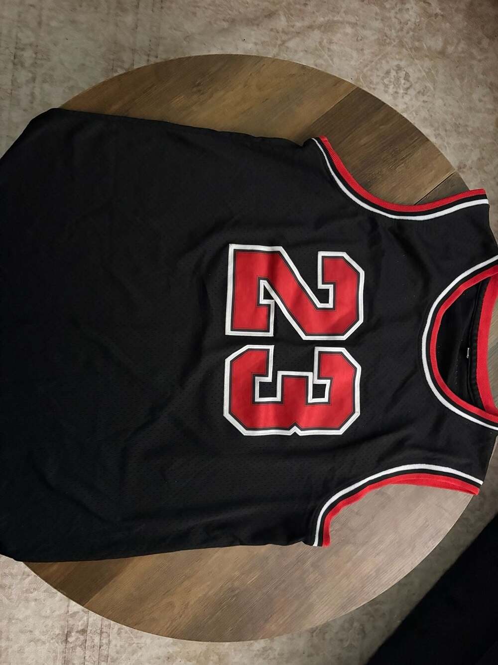 Michael Jordan 23 Basketball Jersey Black